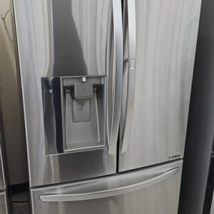 LG 36" Like New 3 Door French door Refrigerator - Stainless