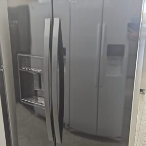 Whirlpool 36" Used Side By Side Refrigerator - Black