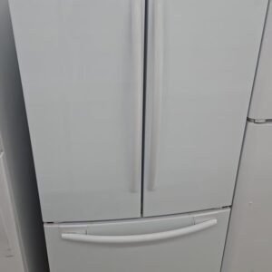 Samsung 30" Used 3 Door French Door Refrigerator - White