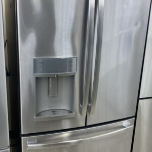 GE Refurbished 3 Door French Door Refrigerator - Stainless