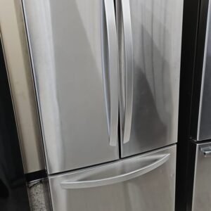 LG 30" Like New 3 Door French Door Refrigerator - Stainless