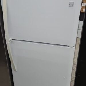 Kenmore White Top Bottom Refrigerator - Used