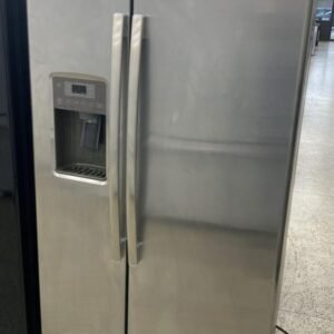 GE Refurbished Side By Side Refrigerator - Stainless