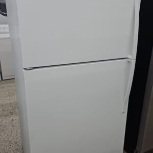 Whirlpool 33" Used Top Bottom Refrigerator - White