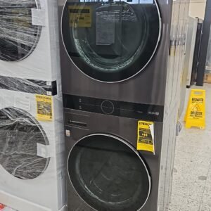 LG New Front Load Washer Dryer Set Tower