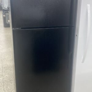 GE Used Top Bottom Refrigerator - Black