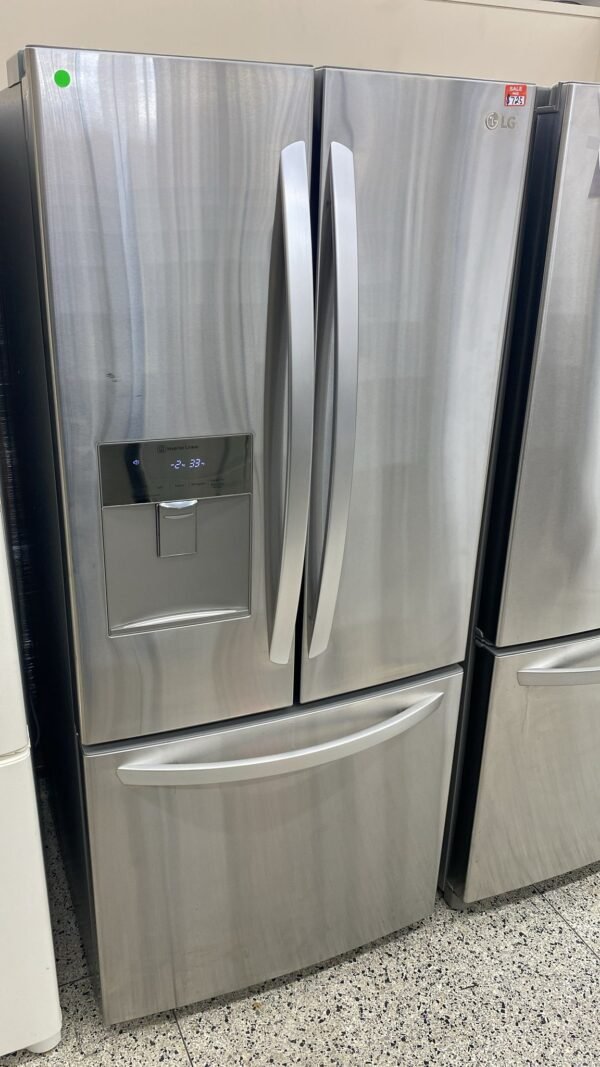 LG Like New 3 Door French Door Refrigerator - Stainless