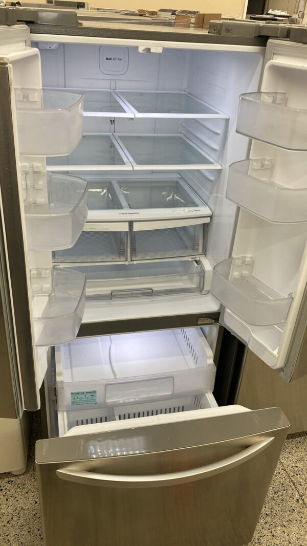 LG Like New 3 Door French Door Refrigerator - Stainless