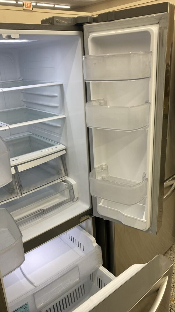 LG Like New 3 Door French Door Refrigerator - Stainless