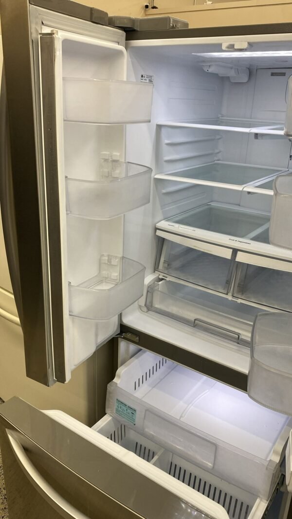 LG Like New 3 Door French Door Refrigerator - Stainless