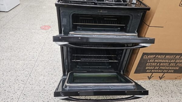 Maytag Used Gas 5 Burner Range Double Oven Freestanding