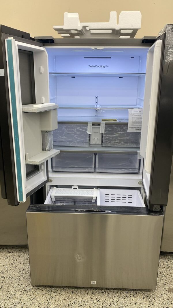 Samsung Bespoke New Dented 3 Door French Door Refrigerator