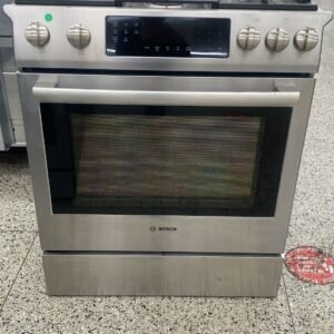 Bosch New 5 Burner Slide in Gas Stove - Stainless