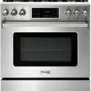 Thor Kitchen TRG3601LP 36 Inch Professional Gas Range