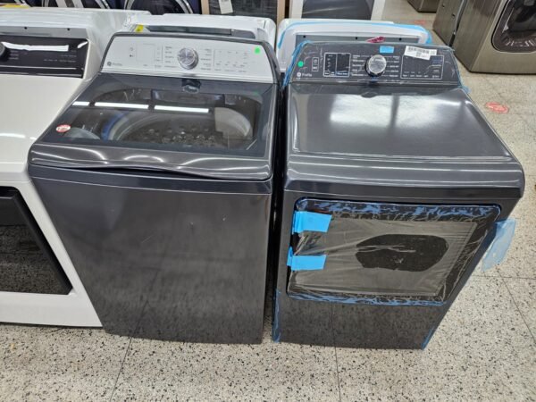 GE Profile Smart Washer & Electric Dryer Set – Diamond Gray (PTW600BPRDG & PTD70EBPTDG)