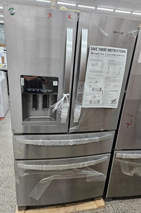 Whirlpool WRMF3636RZ 36 Inch 4-Door French Door Refrigerator - Image 3