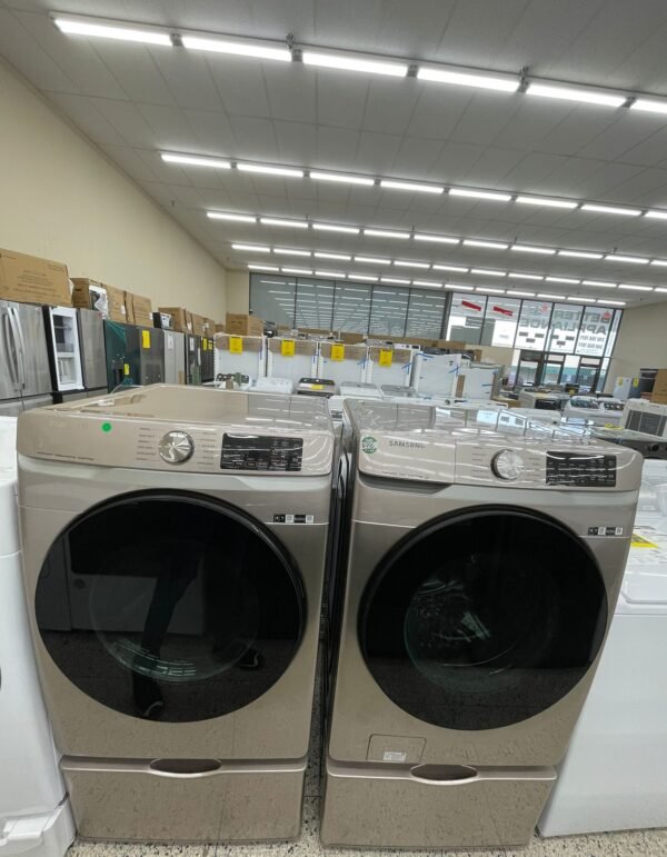 Samsung New Front Load Washer Dryer Set
