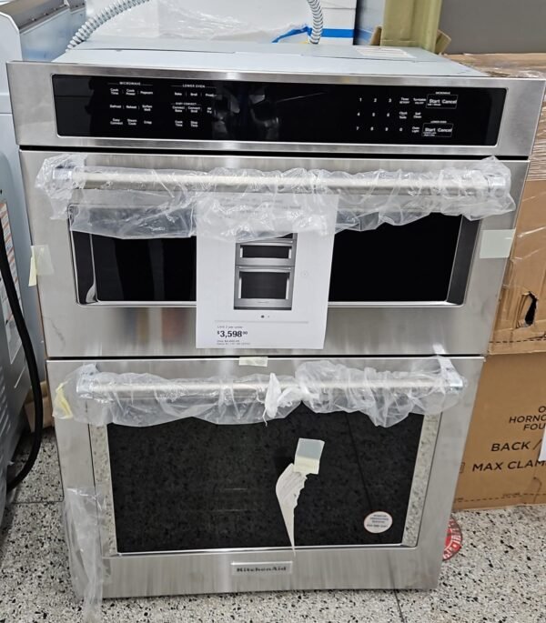 KitchenAid KOEC430RSS01 – 30″ Microwave + Wall Oven Combo - Image 2