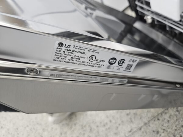 LG LDPN454HT QuadWash 24″ Front‑Control Dishwasher - Image 4