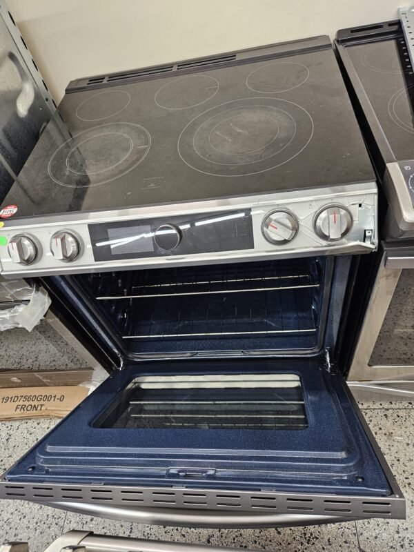 Samsung Used Slide In Electric Stove As Is - Image 2