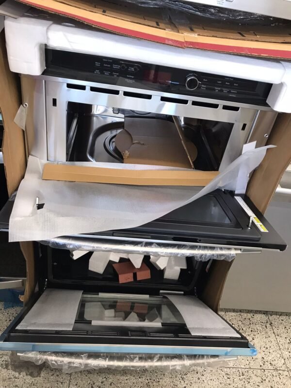 GE Profile PT7800SHSS 30″ Combo Wall Oven Stainless - Image 3