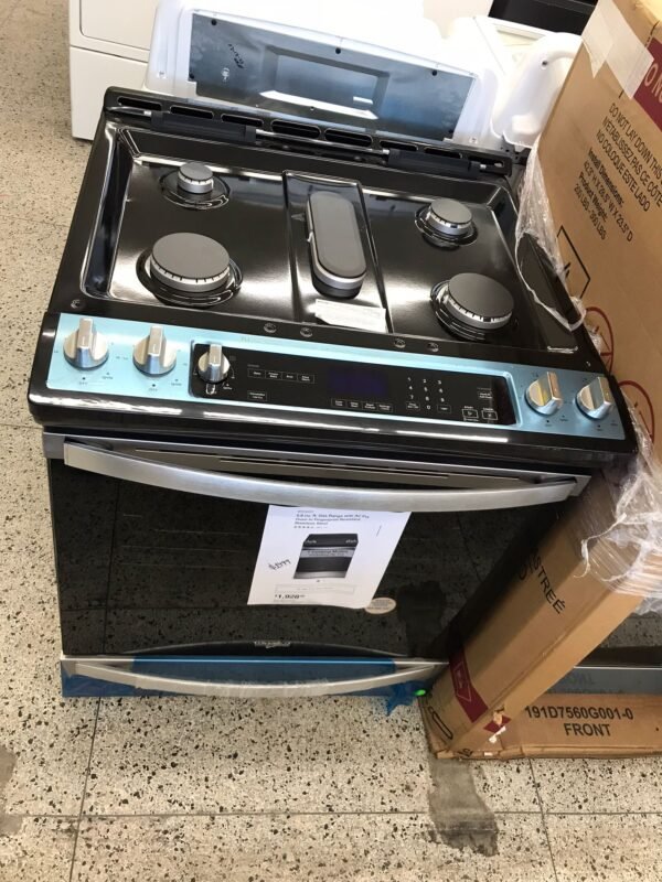 Whirlpool 5.8 Cu.ft Gas Range With Air Fry - Stainless