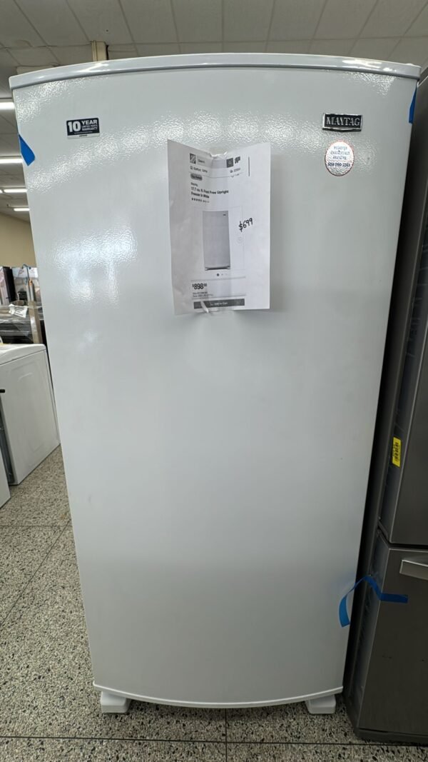 Maytag Heritage Series MZF34X18FW 30 1/4 Inch Upright Freezer - Image 2