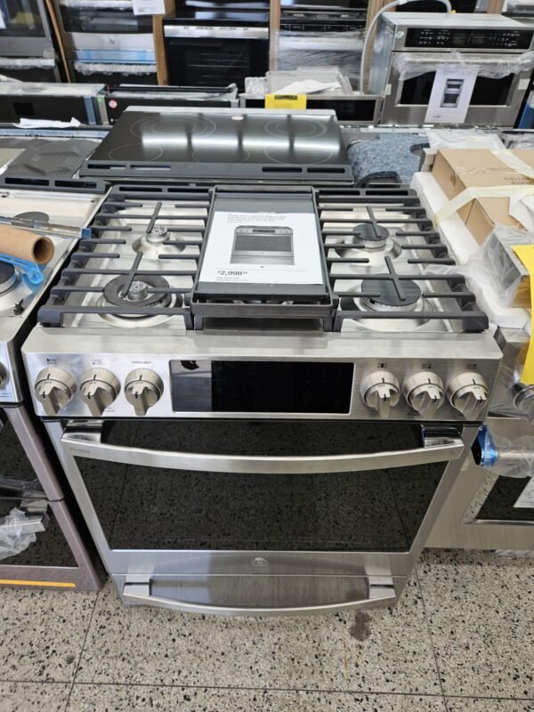GE New P2S930YPFS 30 Inch Dual Fuel Smart Range - Image 2