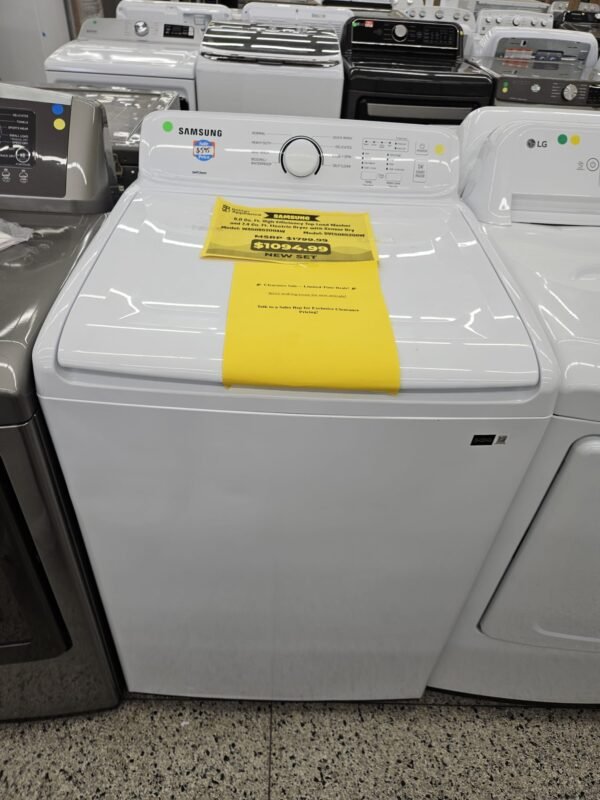 Samsung New WA50R5200AW 27 Inch Top Load Washer - White - Image 2