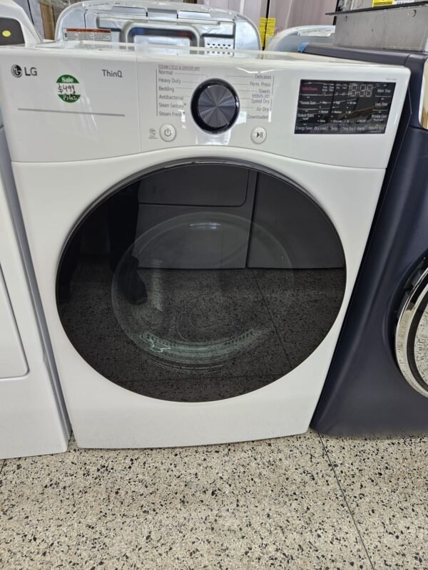 LG New DLGX4081W 7.4 Cu. Ft. Stackable Smart Gas Dryer - Image 2