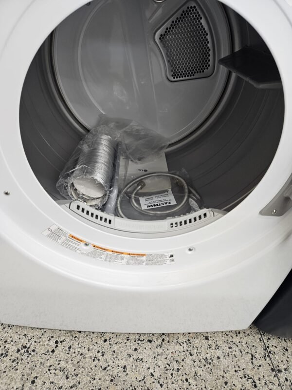 LG New DLGX4081W 7.4 Cu. Ft. Stackable Smart Gas Dryer - Image 3
