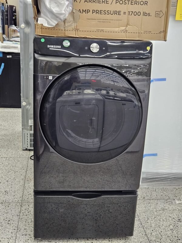 Samsung Like New DVE45A6400V 27 Inch Electric Smart Dryer - Image 2