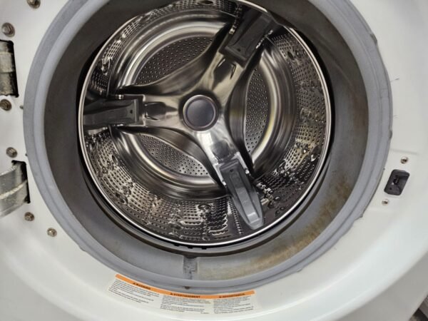 LG Used Front Load Stackable Washer Dryer Set - (White) - Image 3