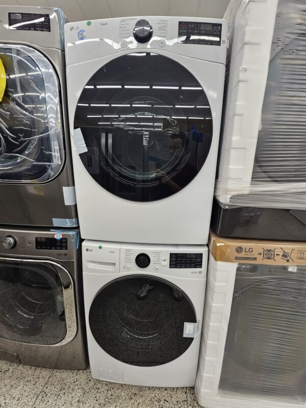 LG New DLEX4080W WM4080HWA Smart Front Load Washer Dryer Set