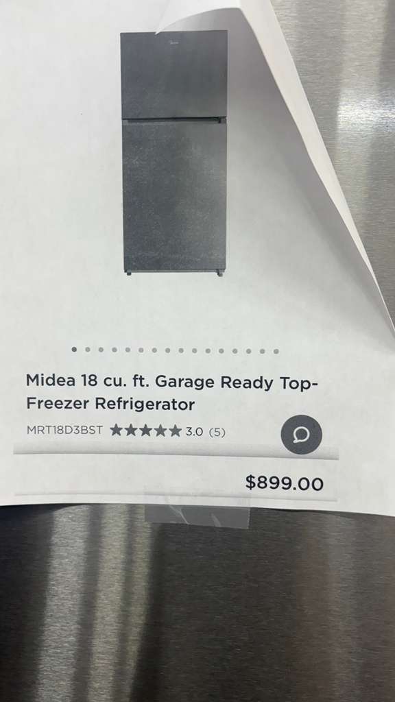 Energy-Efficient Midea MRT18D3BST Refrigerator - Image 4