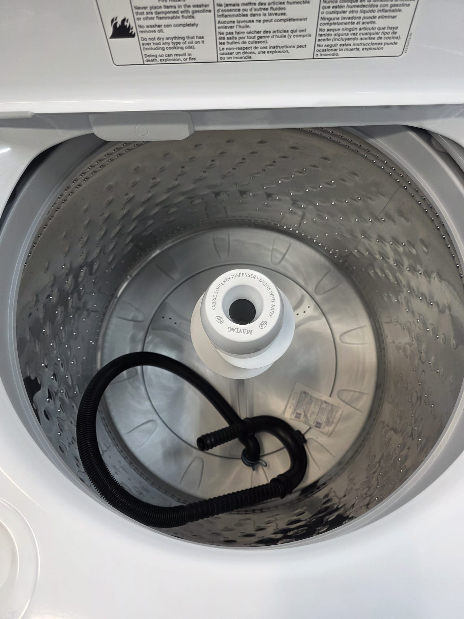 Maytag Washer MVW4505MW2 & Dryer MED4500MW Combo Set- White - Image 4