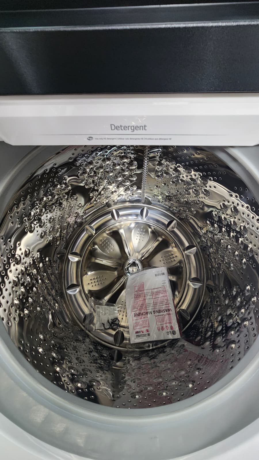 LG WT8400C DLE8400C Trusted Modern Look Top Load Set- White - Image 5