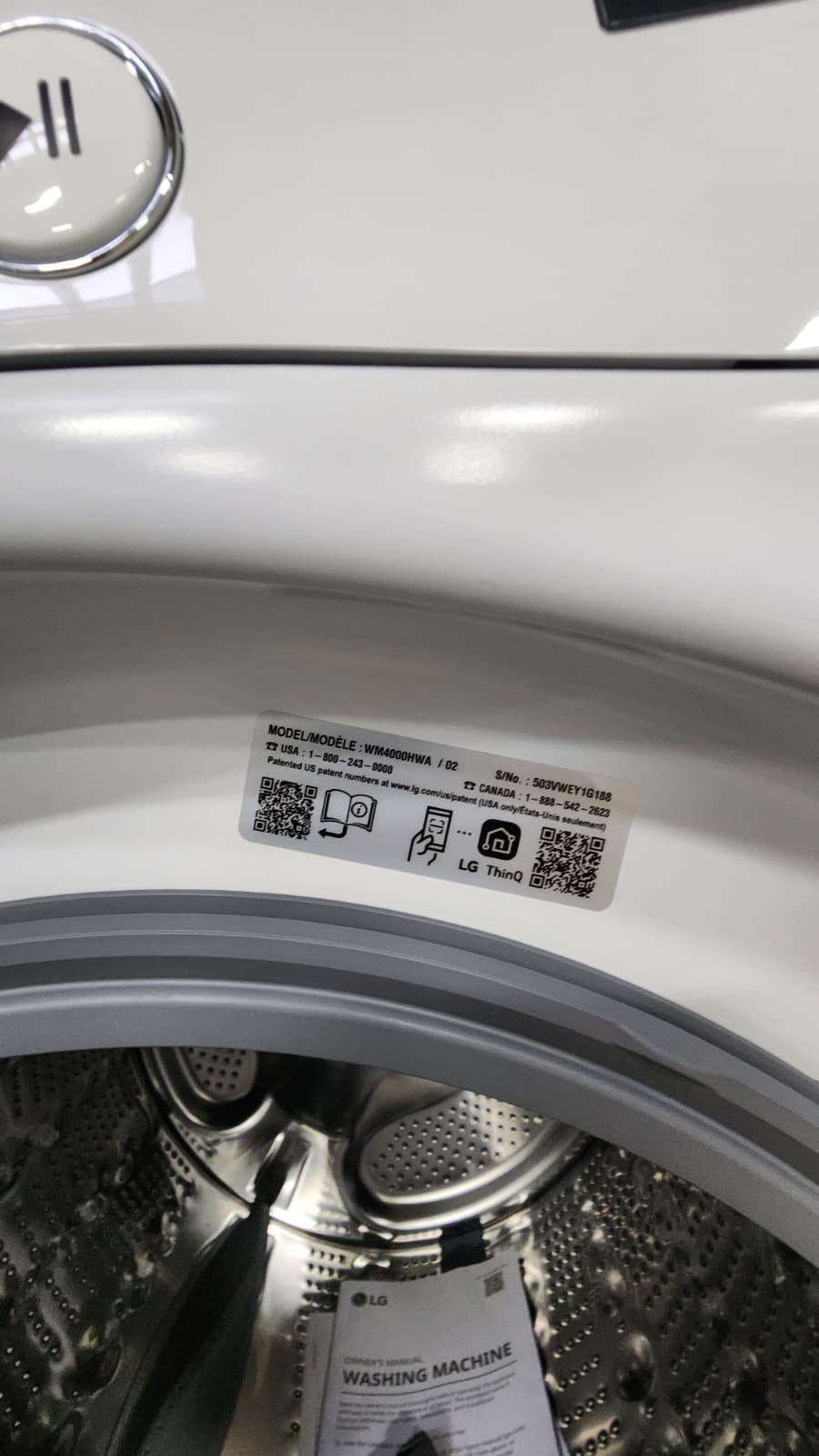 LG WM4000HWA DLEX4000W 4.5/7.4 Cu. Ft. Smart Laundry Set- White - Image 5