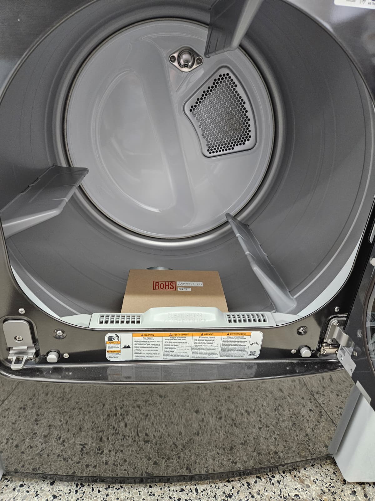 LG DLEX7480LE Electric Front Load Dryer - Image 5