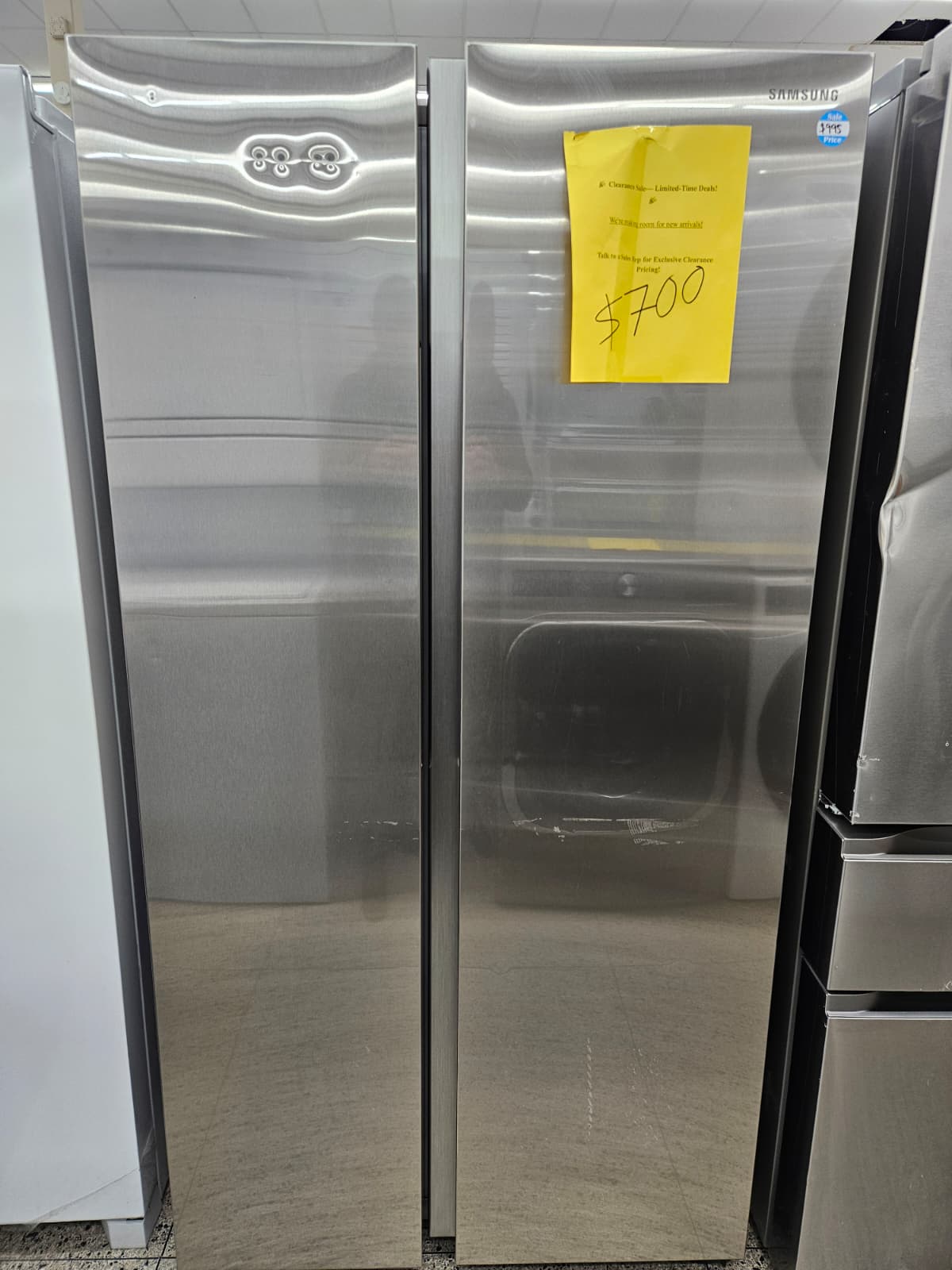 Samsung RS28A500ASR 36 Inch Side by Side Refrigerator - Image 4