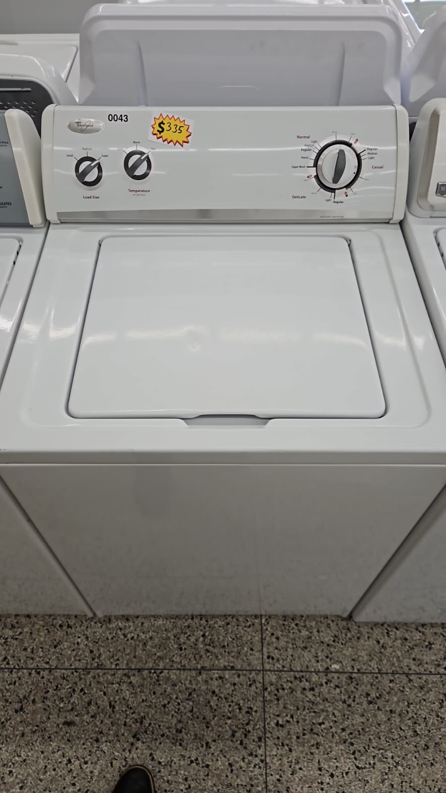 Whirlpool WTW5100VQ 27 Inch Top-Load Washer - Image 2