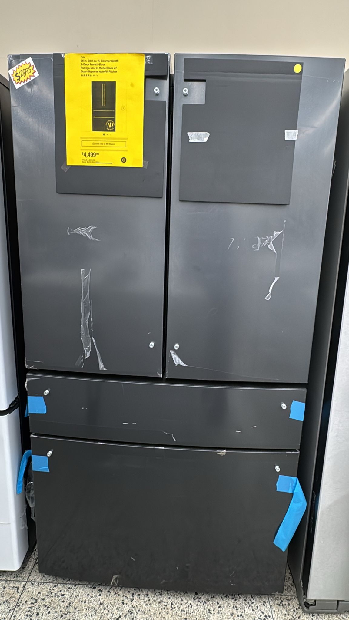 Cafe CJE23DP3WD1 36 Inch Counter-Depth French Door Fridge - Image 2