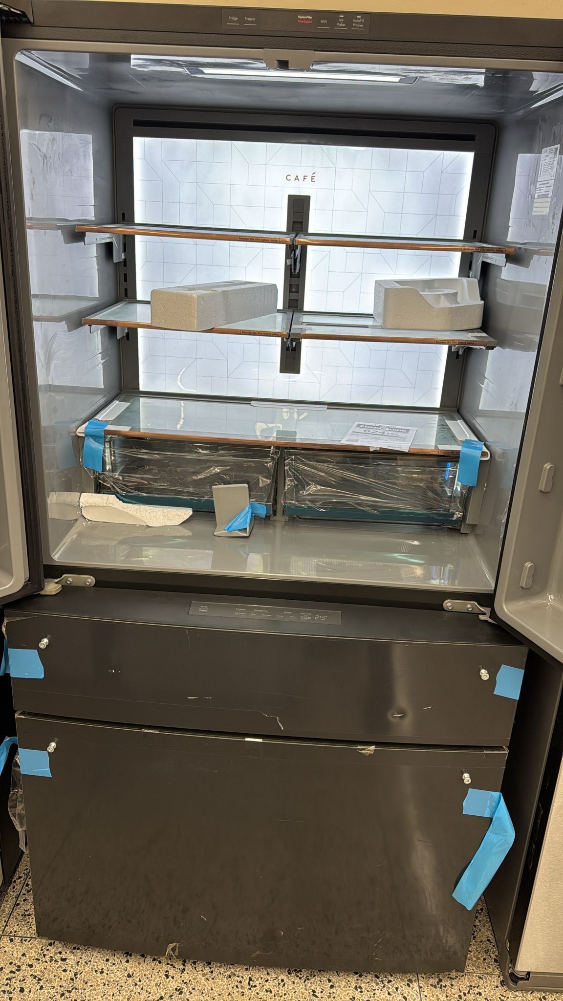 Cafe CJE23DP3WD1 36 Inch Counter-Depth French Door Fridge - Image 3