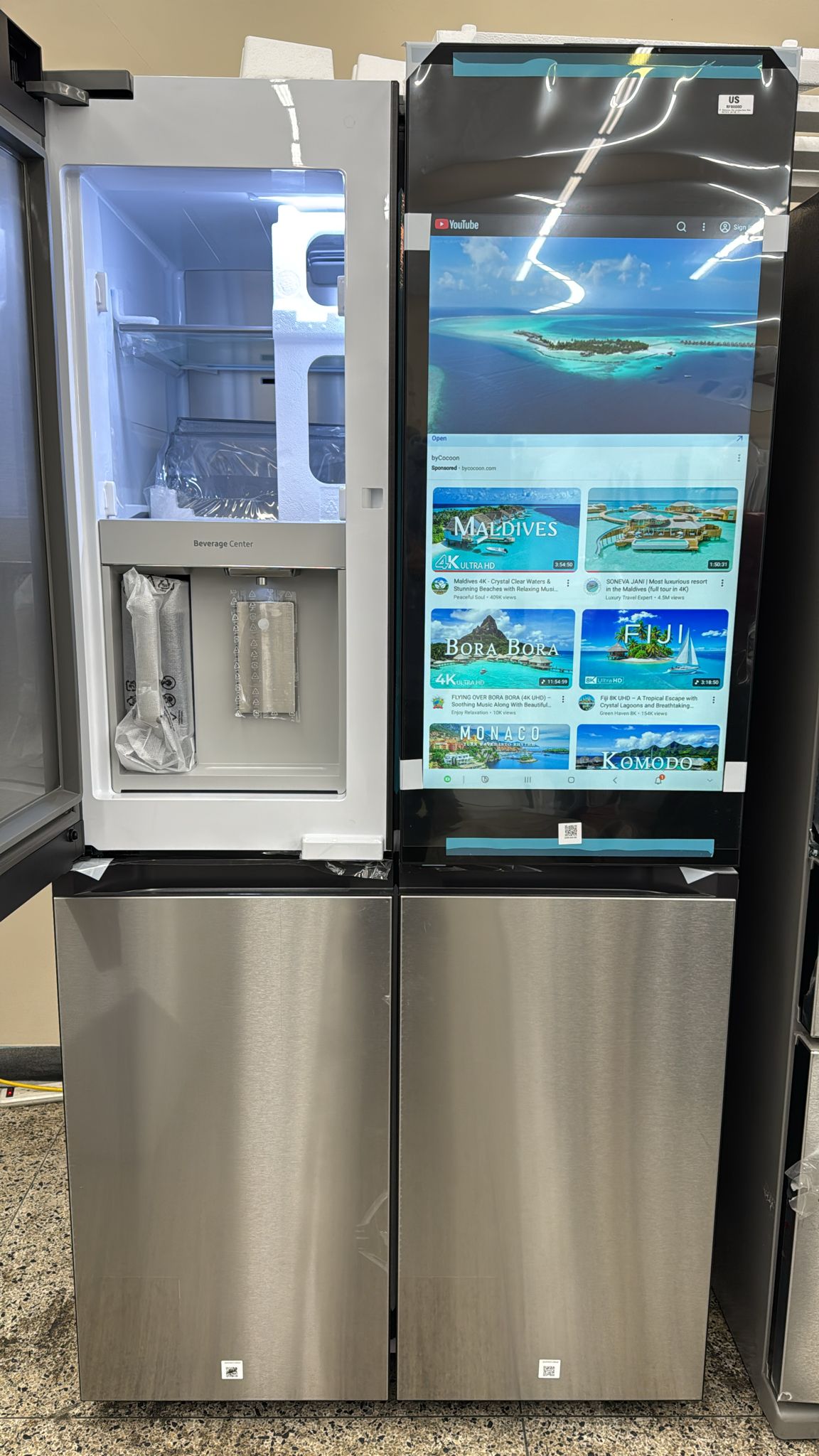 Samsung BESPOKE RF29DB9900QD 36" French Door Refrigerator - Image 4