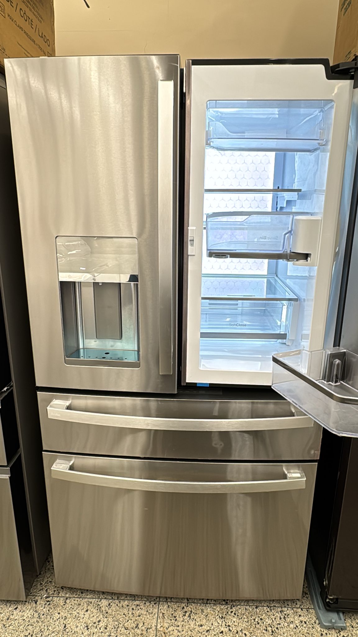 GE Profile PVD28BYNFS 36 Inch French Door Refrigerator - Image 5