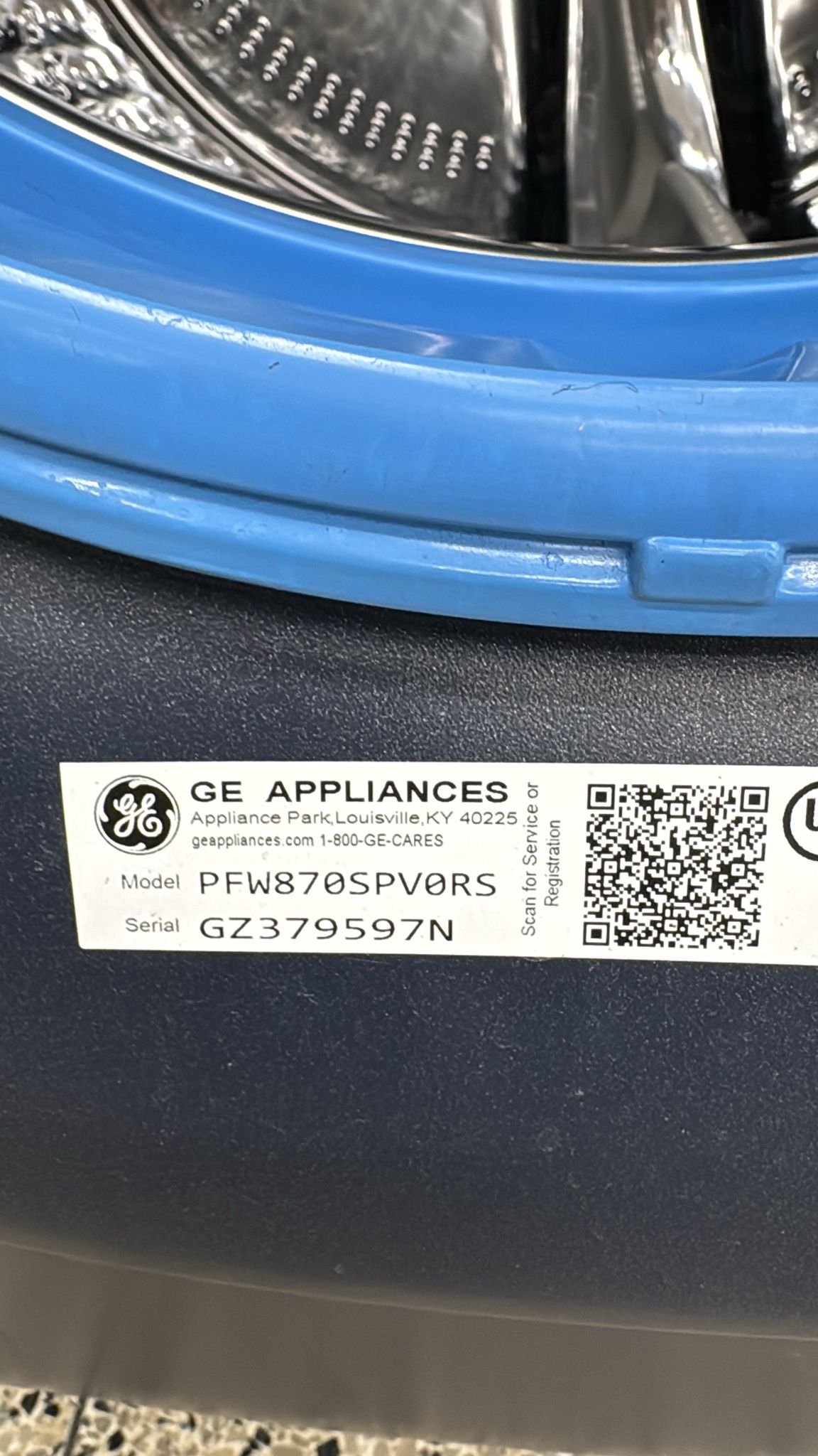 GE PFW870SPVRS 28 Inch Smart Front Load Washer - Image 4