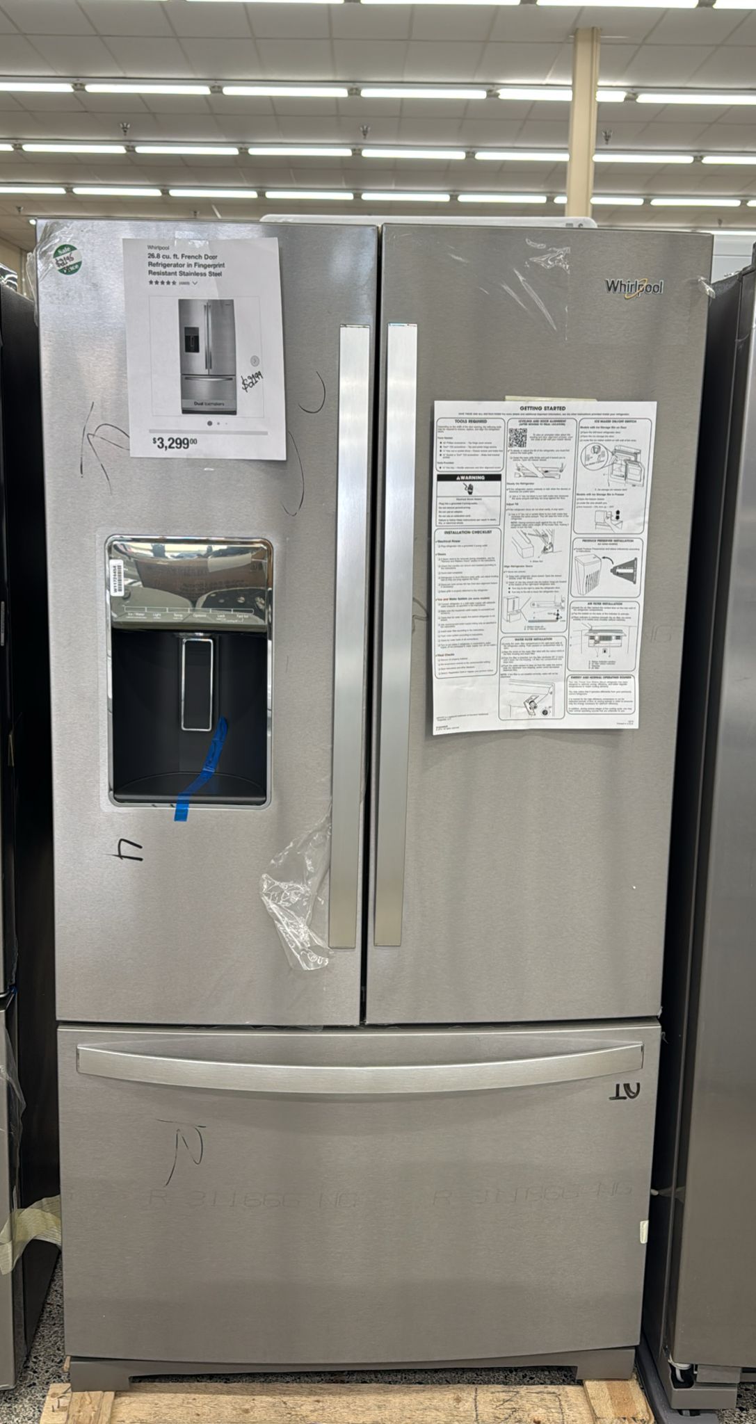 Whirlpool WRF767SDHZ 36 Inch French Door Refrigerator - Image 5