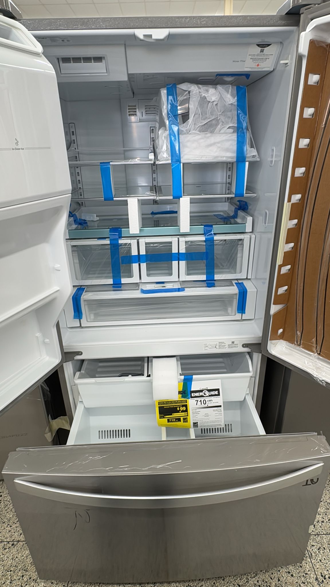 Whirlpool WRF767SDHZ 36 Inch French Door Refrigerator - Image 3