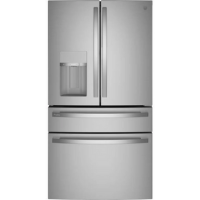 GE Profile 36" PVD28BYNGFS Efficient 3Door Refrigerator