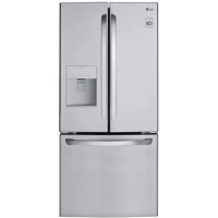 LG LFDS22520S 30" 22 Cu. Ft. French Door Refrigerator